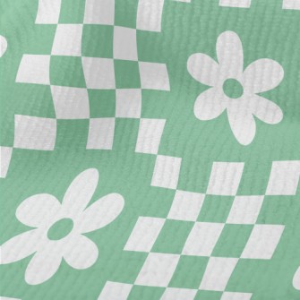 Flower Checkerboard Terry
