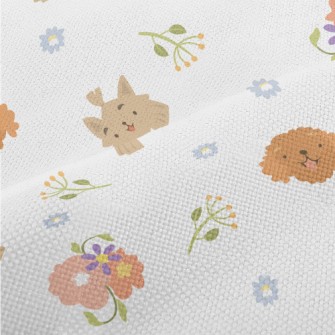 Cartoon Mini Dog Performance Linen
