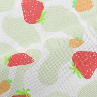 Seasonal Two-color Strawberry Performance Linen