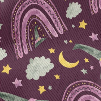 Magic Rainbow Witch Hat Standard Corduroy