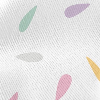 Colorful Water Drop Geometry Standard Corduroy
