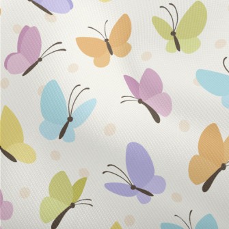 Colorful Flying Butterflies Dobby