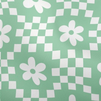 Flower Checkerboard Dobby