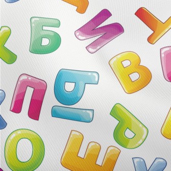 Color Saturated English Words Dobby