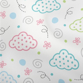 Geometric Dots Clouds Dobby