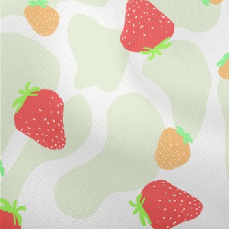 Seasonal Two-color Strawberry Dobby
