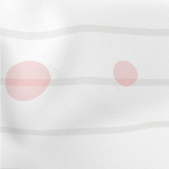 Stripe Transparent Dots Stretch Ponte