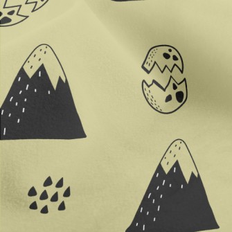 Dinosaur Egg Hill Micro Fleece