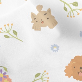 Cartoon Mini Dog Micro Fleece