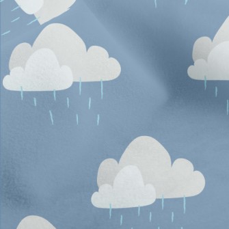 Cloudy Rainy Day Micro Fleece