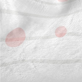 Stripe Transparent Dots Minky