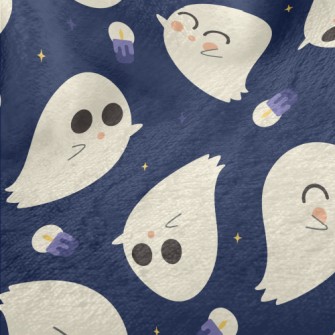 Cute Ghost Candle Minky