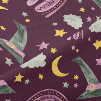 Magic Rainbow Witch Hat Piqué