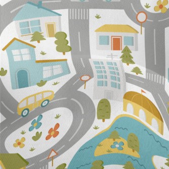 Busy City Road Lightweight Performance Linen