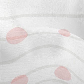 Stripe Transparent Dots Lightweight Performance Linen