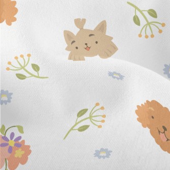 Cartoon Mini Dog Lightweight Performance Linen
