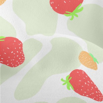 Seasonal Two-color Strawberry Lightweight Performance Linen