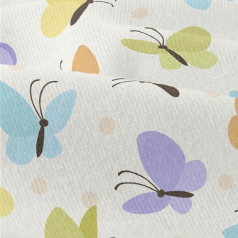 Colorful Flying Butterflies Modern Jersey