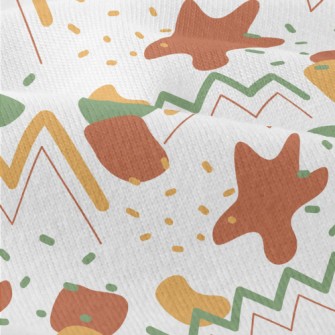Color Block Wave Lines Modern Jersey
