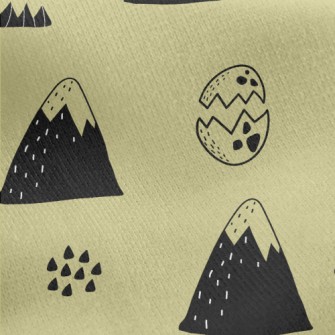 Dinosaur Egg Hill Jersey Backed Fleece