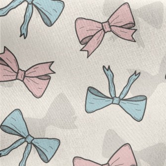 Retro Bow Jersey Backed Fleece