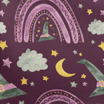 Magic Rainbow Witch Hat Pongee