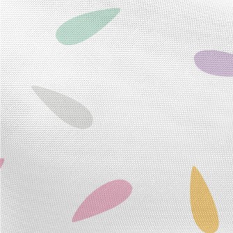 Colorful Water Drop Geometry Pongee