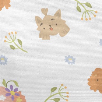 Cartoon Mini Dog Pongee