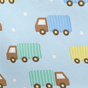 Cute Big Truck Pongee