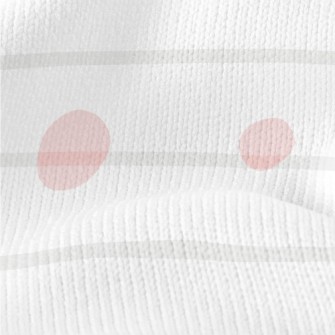 Stripe Transparent Dots Stretch Jersey