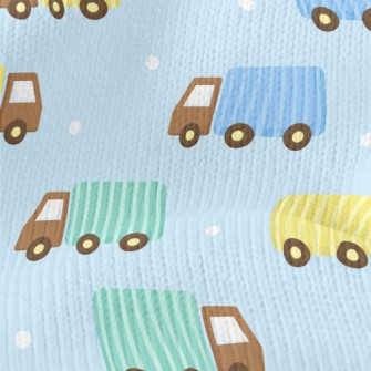 Cute Big Truck Stretch Jersey