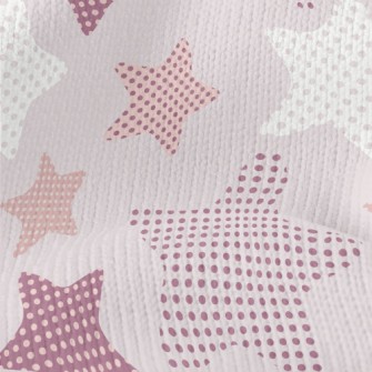 Dots Form Stars Stretch Jersey