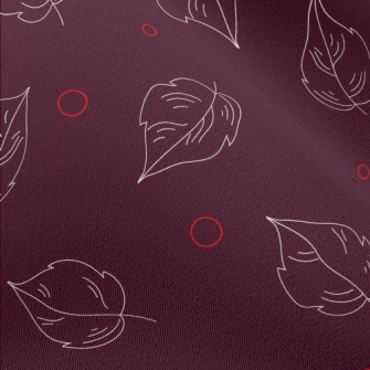 Falling Line Leaves Chiffon