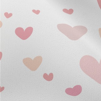 Irregular Size Love Heart Chiffon