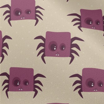 Halloween Cube Spider Chiffon