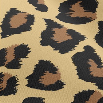 Leopard Print Design Chiffon