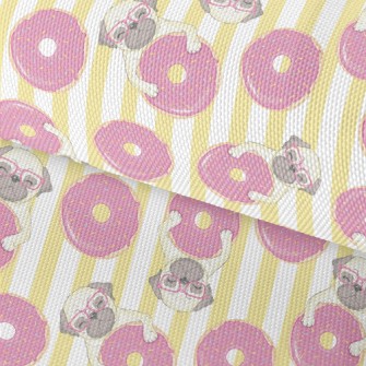 Spectacle Dog Donuts Waterproof Oxford