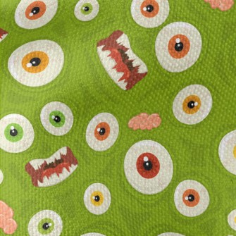 Scary Big Eye Monster Waterproof Canvas