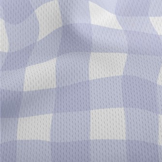 Classic Staggered Grid Athletic Mesh Flat Back
