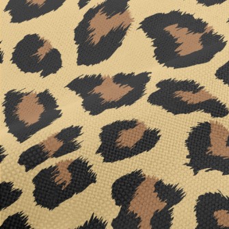 Leopard Print Design Performance Linen