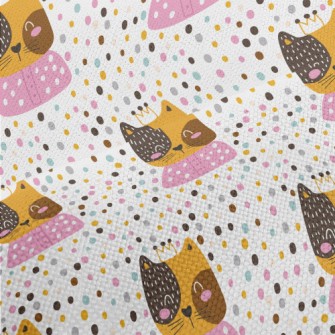 Dot Crown Cat Performance Linen