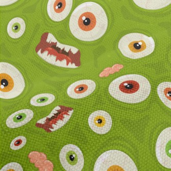 Scary Big Eye Monster Performance Linen