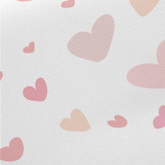 Irregular Size Love Heart Twill