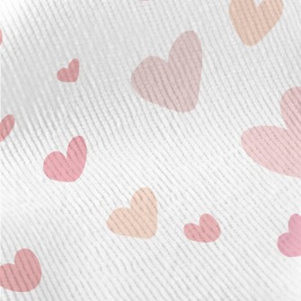 Irregular Size Love Heart Standard Corduroy