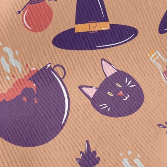 Witch Hat Poison Black Cat Standard Corduroy