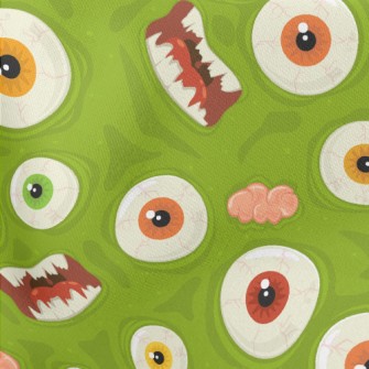Scary Big Eye Monster Stretch Ponte