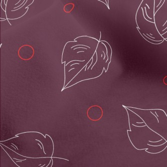 Falling Line Leaves Micro Fleece