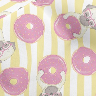 Spectacle Dog Donuts Micro Fleece