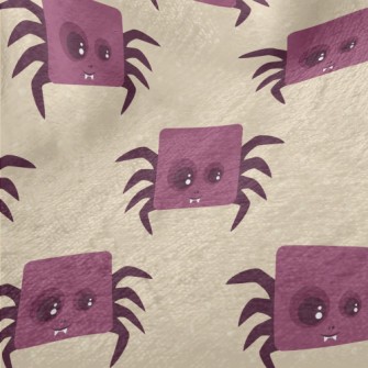 Halloween Cube Spider Minky