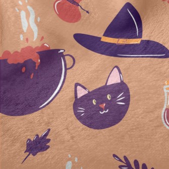 Witch Hat Poison Black Cat Minky